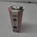 24Oz Matte Studded Tumbler with Reusable Straw and Leak Proof Lid Water Cup Travel Mug Coffee Ice Water Bottle Double Walled Insulated Tumbler BPA Free(Pink)