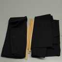 STAY GENT Counting Mars 2 Set Replacement Cover Canvas for Directors Chair, 20cm X 52cm + 52cm X 42cm (Black)