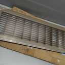 24x6 Floor Return Air Grille Fit 6x24 24x6 Duct Opening,Floor Vent Cover
Jumpable Heavy Duty Steel Floor Air Return Vent Cover Grill,Outer Dimensions: 25.75"W X 7.75"H