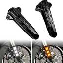Front Lower Fork Leg Covers for Street Glide 2014-2020, LED Front Lower Fork Slider Light for Harley Touring Street Glide Road King Electra Glide Ultra Limited 2014-2020 Accessories