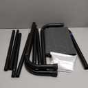 50" Lx32 Wx8 H Cooling Elevated Dog Bed for Large Dogs with Non-Slip Floor Protectors & Breathable Mesh, Raised Indoor & Outdoor Dog Cot Pet Hammock, Grey