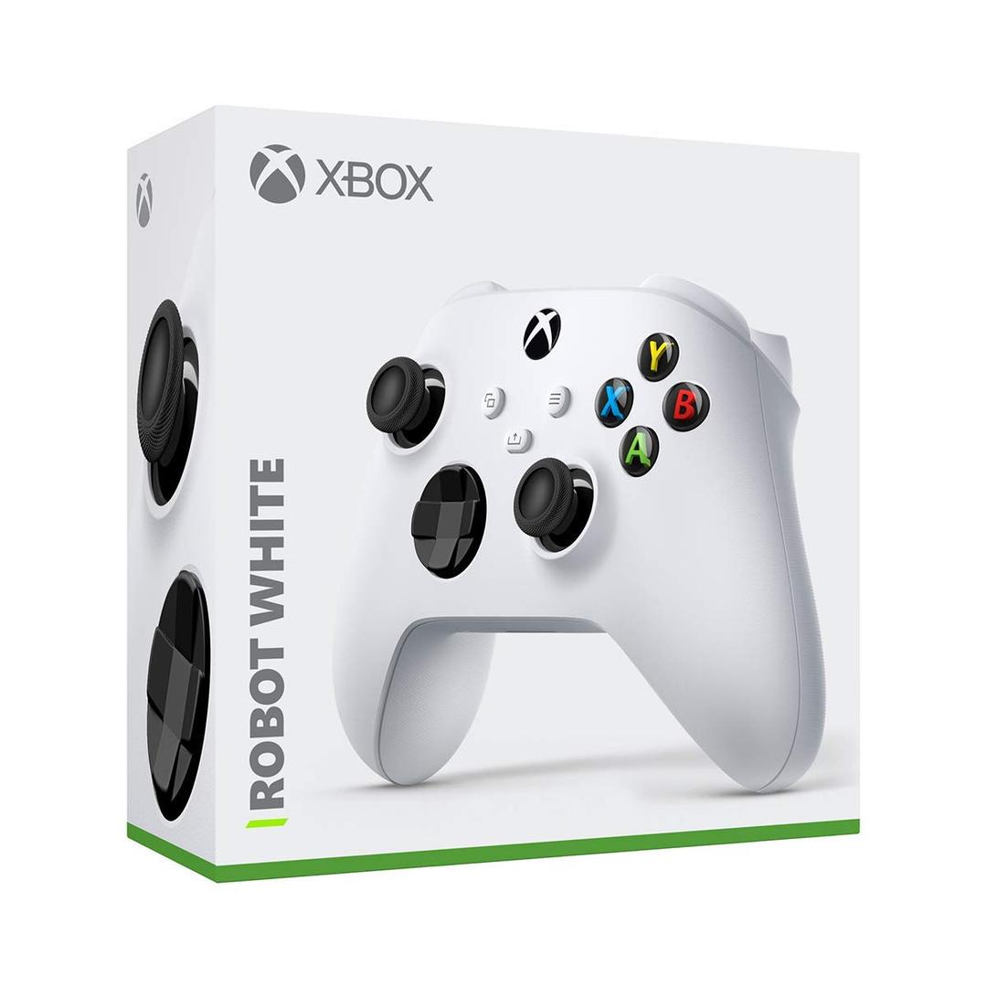 Microsoft Xbox Series S or X Wireless Controller Robot White Plus VGSION Battery