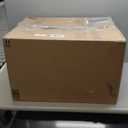 Bedsure Calming Dog Bed Medium Large Size Dogs - Donut Washable Large Pet Bed, 33 inches Anti-Slip Round Fluffy Plush Faux Fur Dog Bed, Camel