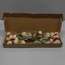 Floroom 5pcs Beige Faux Silk Mums Artificial Flowers, Bulk Fake Small Mini Chrysanthemums with Stems for DIY Champagne Wedding Centerpieces Floral Arrangements Vase Fillers Home Decorations