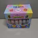 24 Colors Tie Dye Kit, Tie Dye Set for Kids, Pre-Filled Bottles, Non Toxic Permanent Fabric Dye Art Set, Easy DIY Fabric Art - Create Fun (24 Colors)