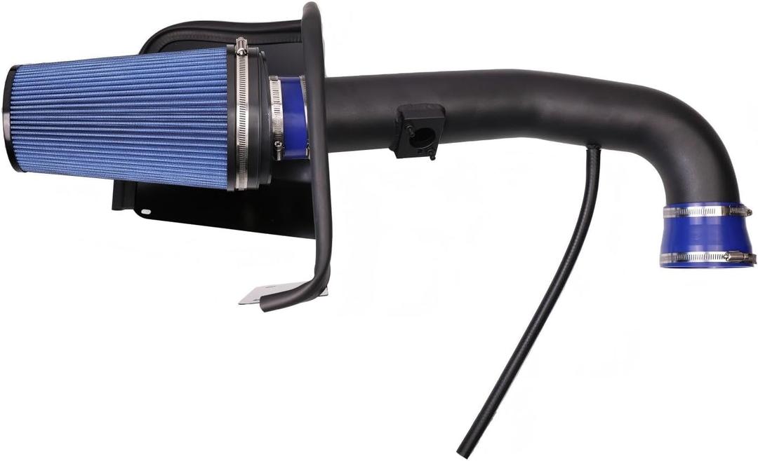 Cold Air Intake Kit Compatible for 2009-2013 Chevy Silverado/GMC Sierra 1500 4.8L/5.3L/6.0L/6.2L V8 High Performance Air Intake System with Heat Shield