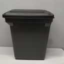 IRIS USA Dog Food Storage Container, Up to 22 lbs, Smoke, Made in USA