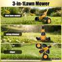 11-Inch Weed Wacker Cordless Compatible with DEWALT 20V MAX Battery | Electric Weed Eater, Grass Trimmer/Edger/Mini Mower/Brush Cutter, 4 Types Blades, Brushless Motor, Lightweight, No Battery