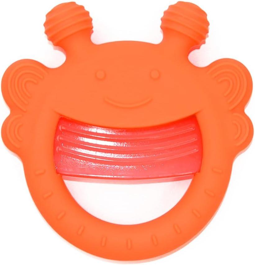 Silicone Baby Sensory Pull String Toy for 18+ Months (Peach Pink)