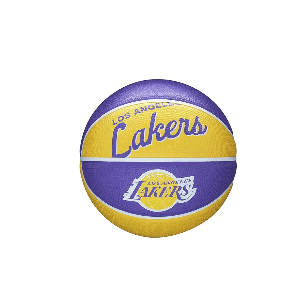 WILSON NBA Team Retro Mini Basketballs - Mini Size - 3"