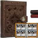 DUROTAN Trading Card Binder for MTG/YGO/PTCG/Game Cards,Holds 240 Cards,Premium Collector Card Album for Standard Cards,Toys Gifts for Kids