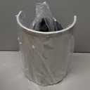 JIMUBEAM Wall Sconce Lighting Linen Fabric Decor, Industrial Vintage Night Light Wall Lamp Fixture with Fabric Shade for Bedroom Living Room Hallway Corridor