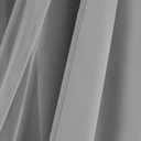 Bujasso Grey 90% Blackout Curtains with Sheer Overlay Mix and Match Double Layer Window Curtains Thermal Insulated 84 inch for Living Room Bedroom Gray Drapes with Tiebacks Grommet Top, 84"L x 37"W