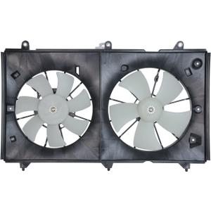 TYC 620690 Cooling Fan Assembly Compatible with 2003-2007 Honda Accord, Black