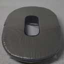 Niceeday Donut Pillow for Office Chair Seat Cushion for Car, Cooling Gel Memory Foam Cushion for Wheelchair Kitchen Chair Driving Desk Chair, Car Seat Cushion Chair Cushions for Sciatica Pain Relief (17.52*13.39*2.76in, Luxry Black)