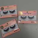 iEnvy Natural Eyelashes Lightweight False Lashes Multiangle and Volume 3D Natural Strip Lashes (3 Pack)
