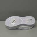 Mens Running Shoes Women Slip On Tennis Walking Sneakers Athletic Breathable Non Slip Gym Casual Lightweight Workout Sport Unisex Shoe (8 Women/6.5 Men, 77 White)