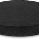 Tromlycs Round Chair Seat Cushion Pad 14 inch for Circle Stool Chairs Non Slip Decorative Foam Cushion Pillow, 1 Piece, 14 x 14 inches, Black
