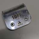 Andis 560192 ceramicEDGE Detachable Blade Size 10FT  Carbon Steel Pet Clipper Blade, Fine Tooth, Professional Grooming Performance