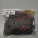 Sexy Mini Skirt with Thong Floral Lace Sheer Bralette Lingerie Set 3 Piece Otufits (XX-Large, Black Red)