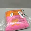 Lelepet Reversible Dog Coat Waterproof Dog Jacket Windproof Puffer Vest for Winter Warm Lightweight Coats for Medium Dogs Adjustbale Hook & Loop Pet Apparel with Leash Hole, French Bulldog, Rose Red Large