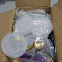 HVLP Air Spray Gun with 1.4/1.7/2mm Nozzles & Air Compressor Regulator, Air Spray Paint Gun w/10pcs 600cc Mixing Cup and Lids, Automotive Paint Sprayer for Car, House Painting, Furniture (Purple)