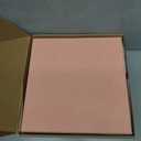 DECORITA Felt Wall Tiles | Large Cork Board Alternative | Aesthetic Felt Bulletin Board for Office, Home & Classroom | Large Cork Boards for Walls Pinboard (12-Pack) | Pink