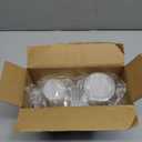 Cupcake Boxes Individual Cupcake Containers, 50 Packs Regular Single Cupcake Holder High Topping for Muffins, Thicker Stackable Plastic Cupcake Carrier for Party (50 pack)
