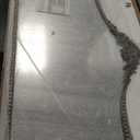 G-LEAF Vintage Baroque Mirror 48"X30", Victorian Antique Mirror with Black Brush Gold Ornate Metal Frame for Fireplace Entryway Living Room Hallway Bathroom