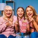 500 Pieces Paper Popcorn Bags, 1 oz Bags Individual Servings for Machine Maker Cart Supplies, Small Mini Pop Corn Bag Bulk Carnival Party