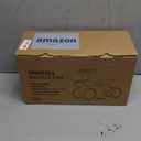 Umatoll Colorful Lighting Baby Balance Bike Toys for 1 Year Old Boys Gifts, Adjustable Seat Baby Walker, One Year Old Boy Birthday Gifts, 12-24 Months Toddler First Ride on Toys (Black)