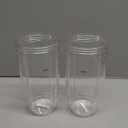 Replacement Parts cups, Compatible with NutriBullet 600W and 900W Blender (2 24oz cups)