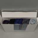 BAMBOO COOL Men's Boxers Underwear Boxer Shorts for Men Classic Loose Stretch Short (Large, Blue, Grey, Blue Grey, Purple, Black(5-pack))