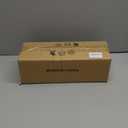 Modern Sputnik Chandelier Ceiling Light Fixtures, 6-Lights Mid Century Industrial Metal Semi Flush Mount Lamp for Bedroom Dining Room Living Room Kitchen Hallway Office-Black and Gold