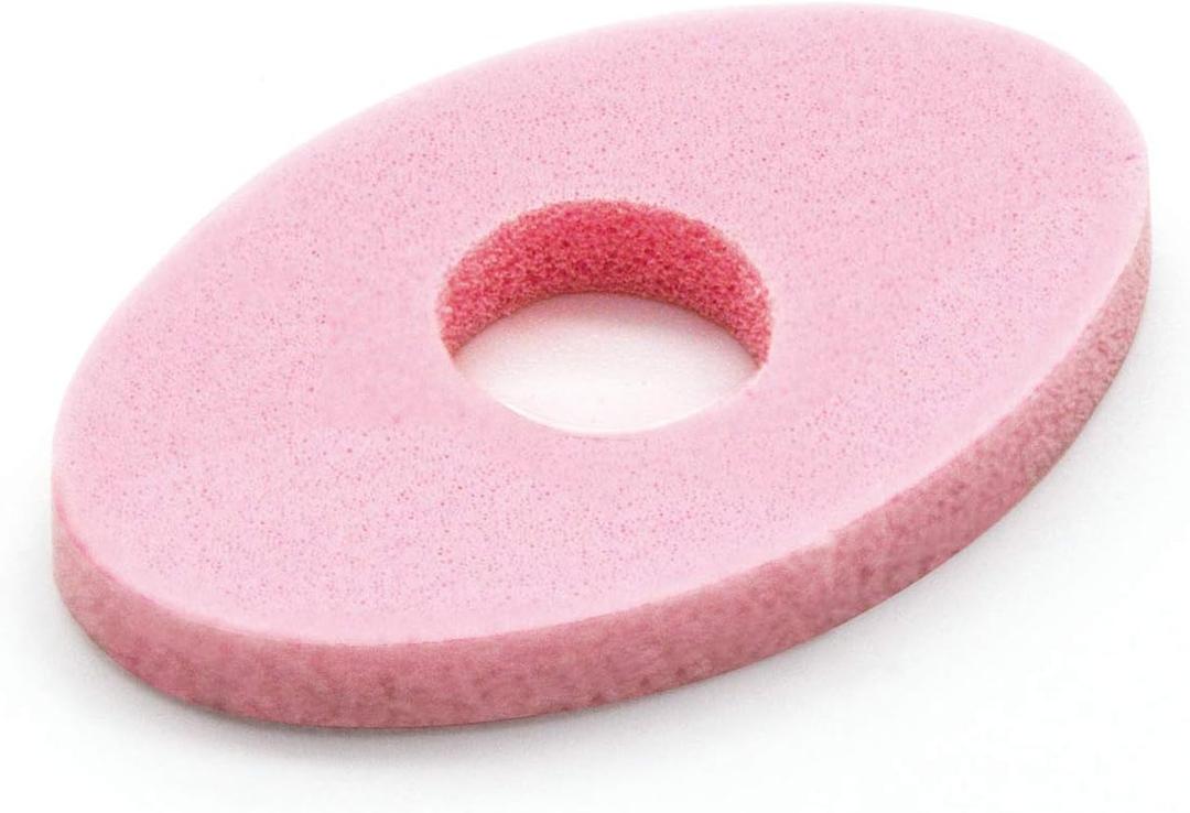 Welnove 135Pcs Oval Corn Cushion Pads, Adhesive Corn Protectors for Corn Remove, Relief Callus and Feet Sore