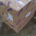 Furniture of America Selyra Modern Solid Wood Counter Height Chairs Set of 2 with Curved Wood Back, Comfortable Upholstered Seating for Dining Room, Home Kitchen, White Oak