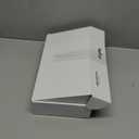 Simgoing 48 Inch Christmas Tree Skirt with Red Bow Felt Christmas Tree Skirt Vintage Decoration for Indoor Home Decor Xmas Party Supplies