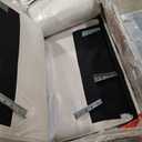 Small Sofa Couch, 48" Loveseat Sofa, Soft Velvet Love Seat Couches, Small Couch for Bedroom with 21" Deep Seat, Comfy Couches for Living Room, Tool-Free Setup Sofas for Living Room, White