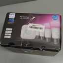 Philips Hue Smart Light Starter Kit - Includes (1) Bridge and (4) 75W A19 E26 LED Smart White and Color Ambiance Bulbs - Control with App - Compatible with Alexa, Google Assistant, and Apple HomeKit