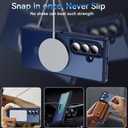 Magnetic Stand for Samsung Galaxy Z Fold 7 Case, [Fit for MagSafe] Upgraded Military Grade Drop-Proof Fold 7 Cases with Ring Holder Support Wireless Charging, Royal Blue