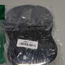 EooCoo Ergonomic Mouse Pad with Gel Wrist Rest Support Middle Concave Design, Relieve Wrist Pain Mousepad, Non-Slip Base for Laptop, Computer, Office Desk Accessories, Carpal Tunnel Syndrome (Black)