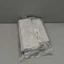 RLAVBL 10 Pack 6x4x3 Small Shipping Boxes, White Corrugated Cardboard Box for Packing, Mailing, Business