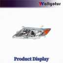 waltyotur Driver Side Headlight Assembly Replacement for Camry 2010 2011 Left Side Headlight TO2502191 81150-06500