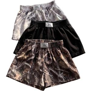 SOLY HUX Women's Plus Size Shorts 3 Pack Y2k Camo Elastic High Waisted Wide Leg Summer Track Shorts Streetwear Multicolor X-Large Plus