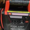 2500A Peak Car Jump Starter with 150PSI Air Compressor, 12V Battery Jump Box for Car, Truck, SUV (Up to 8.0L Gas/Diesel Engines), 20000mAh Portable Power Pack with DC/USB, 500LM Work Light