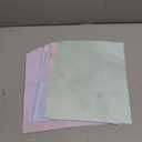 Paper Junkie Scrapbook Paper - 96 Double-Sided Sheets, 8.5 x 11 In - Pastel Watercolor Printer Paper - Cardstock for Crafts, Letter Writing & Stationery