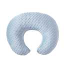 ESEN Nursing Pillow and Body Positioner for Breast Feeding and Bottle Feeding, Ultra Soft Baby Breastfeeding Pillows with Removable Nursing Pillow Cover for More Support for Mom and Baby (Blue) (Standard Size - 22.5"(L)*18.5"(W)*6.3"(H) Inches)