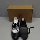 Women's Mary Jane Pumps Chunky Block Shoes Heart Hollow Adorable Vintage Shoes Unique Round Toe Design with Lace Up, 42