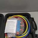 Robinair (49134A) R134 Aluminum Manifold, Hose Set and Service Couplers,MultiColor