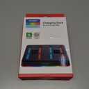 2 x NexiGo Enhanced Controller Charger Dock Compatible with Nintendo Switch 2, Charging Station for Joy-Pads with Multiple RGB Light Modes, Sound Alerts, LED Indicators, Built-in Kickstand